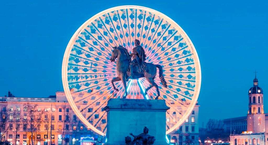 Place bellecour dans le 2ème arrondissement de lyon